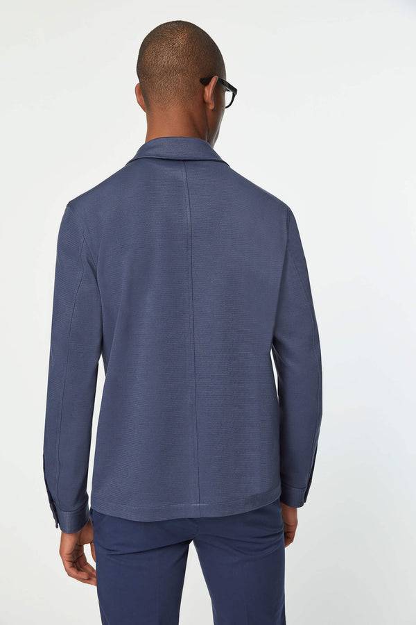 L.B.M. 1911 Overshirt in Jersey blu Overshirt in Jersey blu Promozione
