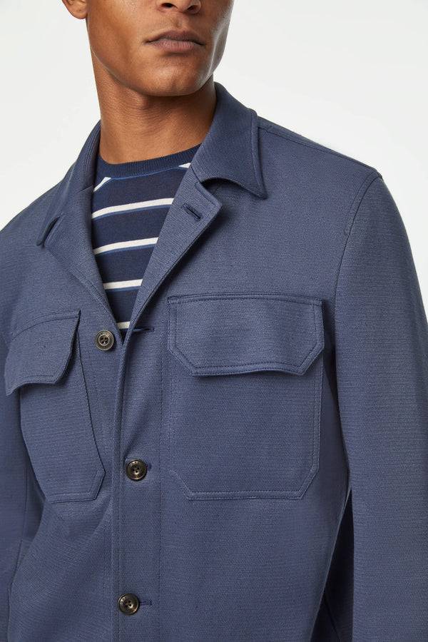 L.B.M. 1911 Overshirt in Jersey blu Overshirt in Jersey blu Promozione