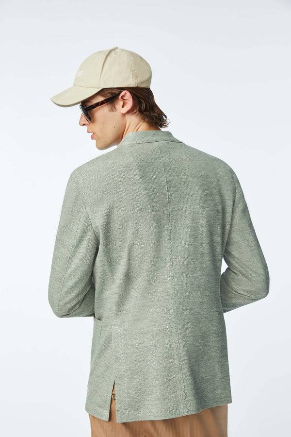 L.B.M. 1911 Giacca JACK in jersey verde Giacca JACK in jersey verde Sottocosto