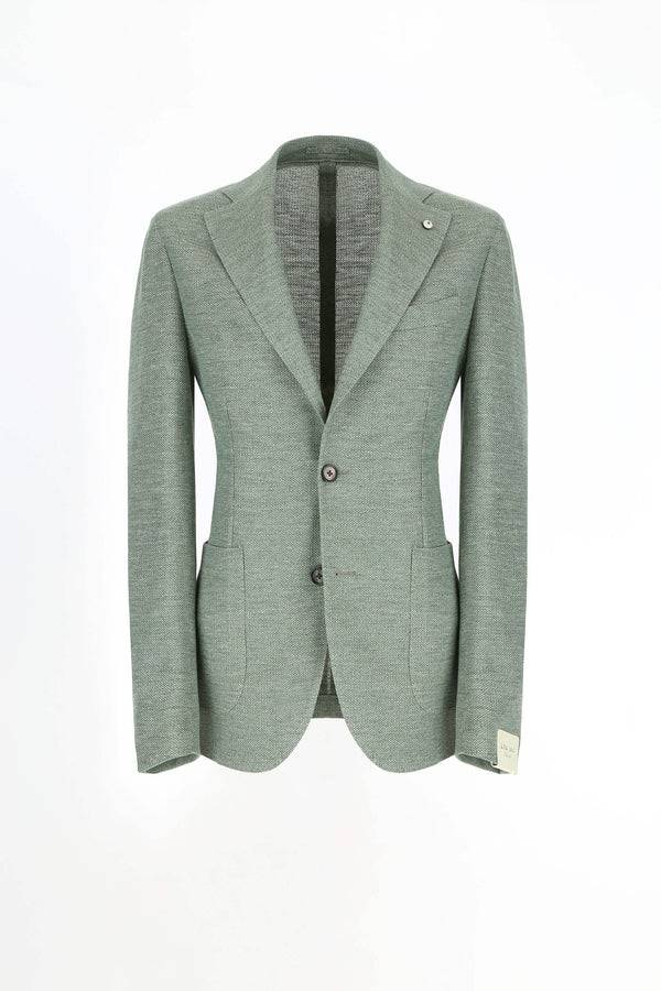 L.B.M. 1911 Giacca JACK in jersey verde Giacca JACK in jersey verde Sottocosto