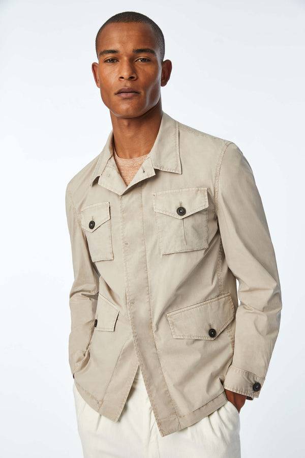 L.B.M. 1911 Overshirt tinto capo beige Overshirt tinto capo beige