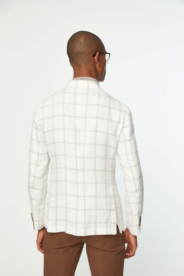 L.B.M. 1911 Giacca Jack slim washed bianca Giacca Jack slim washed bianca Qualità Garantita