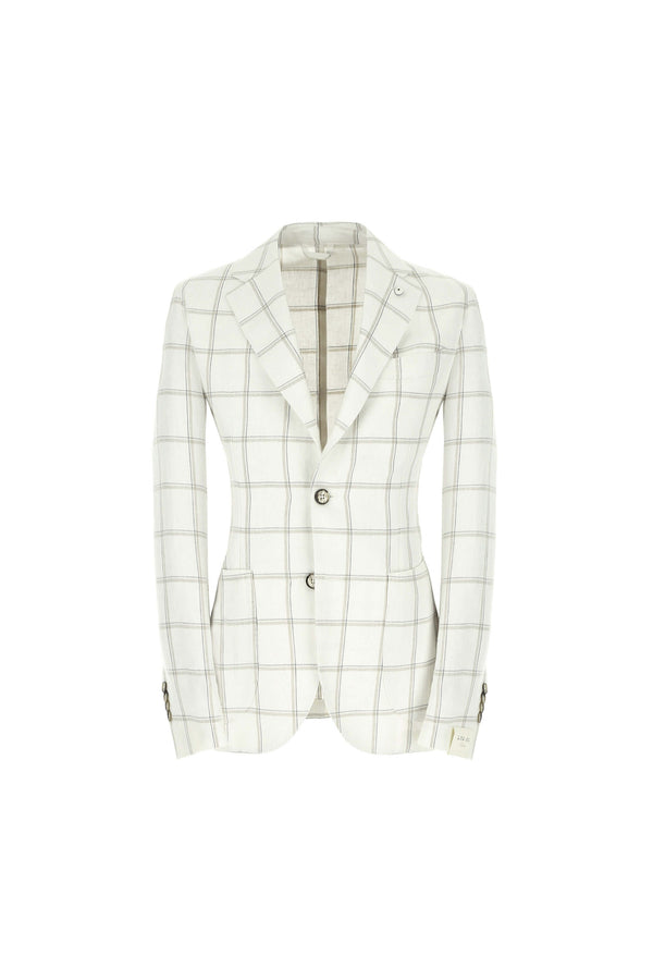 L.B.M. 1911 Giacca Jack slim washed bianca Giacca Jack slim washed bianca Qualità Garantita