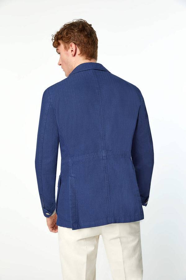 L.B.M. 1911 Giacca SAHARA tinto capo blu Giacca SAHARA tinto capo blu Shopping Online