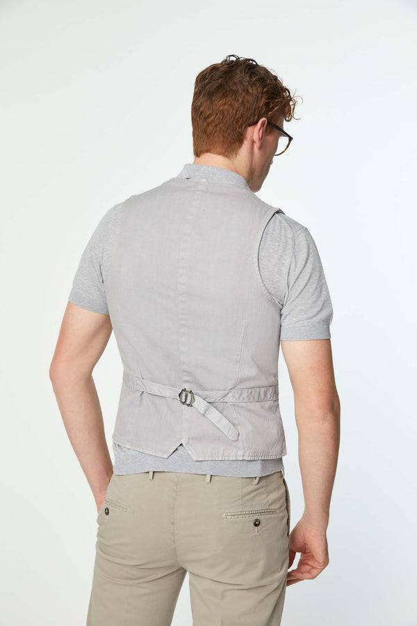L.B.M. 1911 Gilet MIKE tinto capo grigio Gilet MIKE tinto capo grigio Prezzo Ridotto
