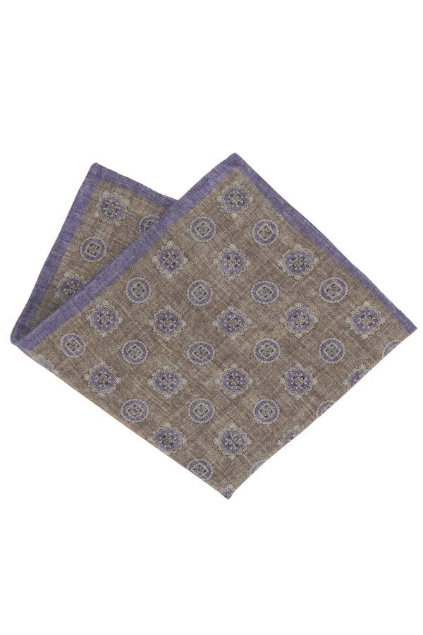 L.B.M. 1911 Pochette lilla fantasia cashmere Pochette lilla fantasia cashmere Novità
