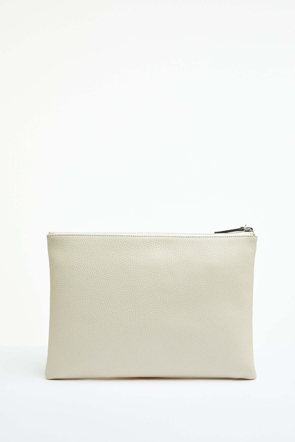 L.B.M. 1911 Pochette in pelle beige Pochette in pelle beige Vendite Flash