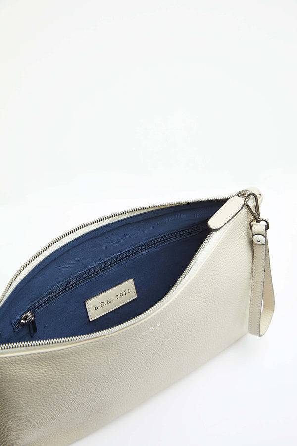 L.B.M. 1911 Pochette in pelle beige Pochette in pelle beige Vendite Flash