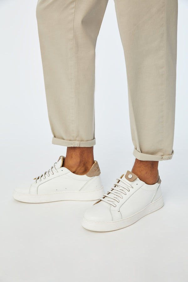 L.B.M. 1911 Sneakers retro-tennis beige Sneakers retro-tennis beige Promozione