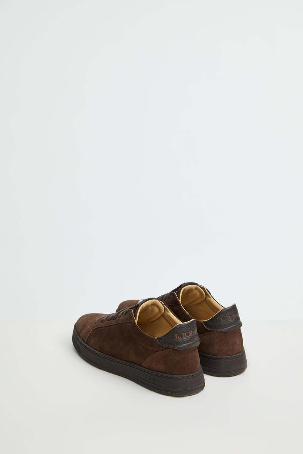 L.B.M. 1911 Sneaker retro-tennis marrone Sneaker retro-tennis marrone Soddisfazione Garantita