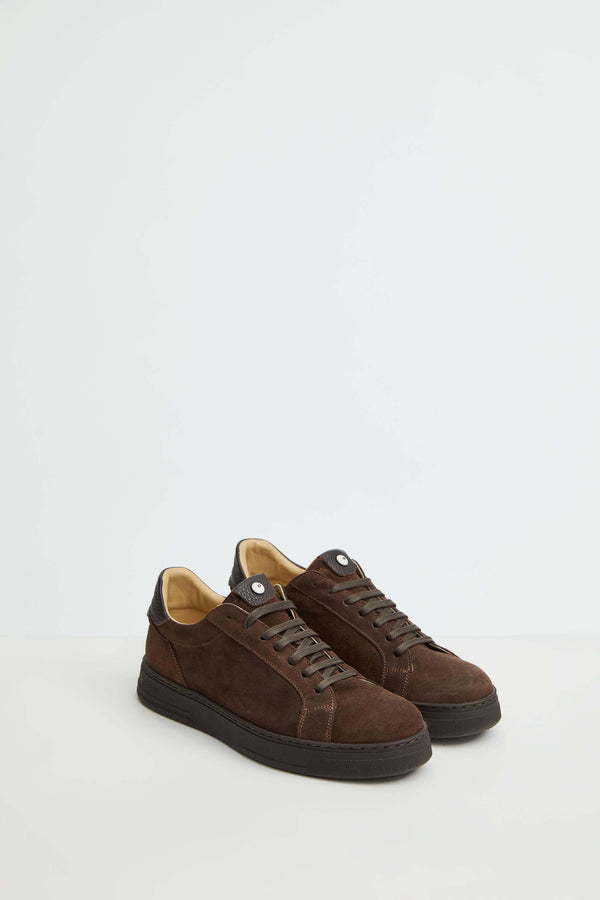 L.B.M. 1911 Sneaker retro-tennis marrone Sneaker retro-tennis marrone Soddisfazione Garantita