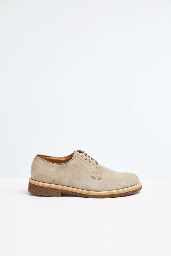 L.B.M. 1911 Derby in pelle beige Derby in pelle beige Qualità Garantita