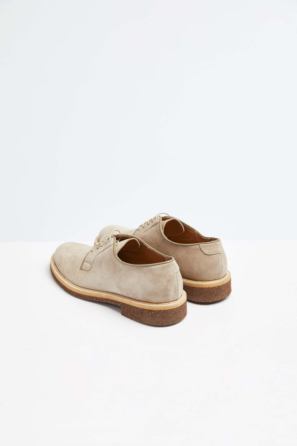 L.B.M. 1911 Derby in pelle beige Derby in pelle beige Qualità Garantita