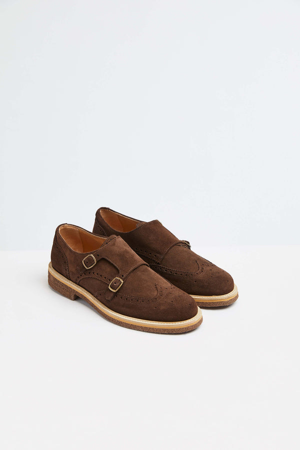 L.B.M. 1911 Monkstrap in pelle marrone Monkstrap in pelle marrone Negozio