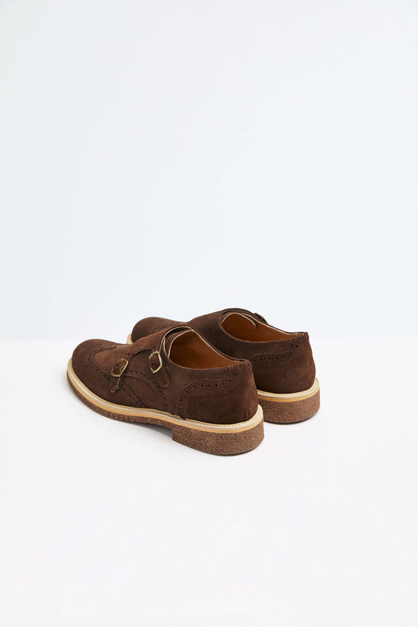 L.B.M. 1911 Monkstrap in pelle marrone Monkstrap in pelle marrone Negozio