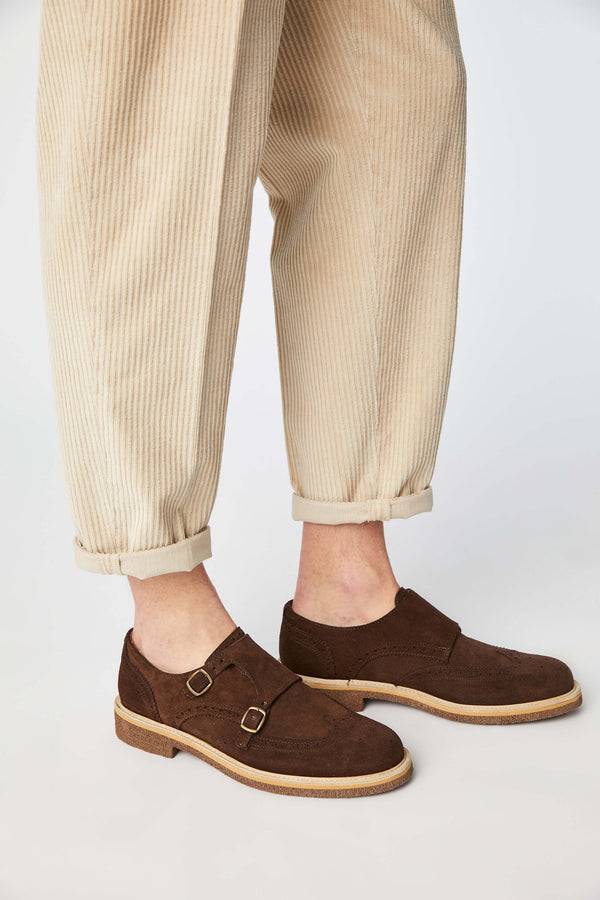 L.B.M. 1911 Monkstrap in pelle marrone Monkstrap in pelle marrone Negozio