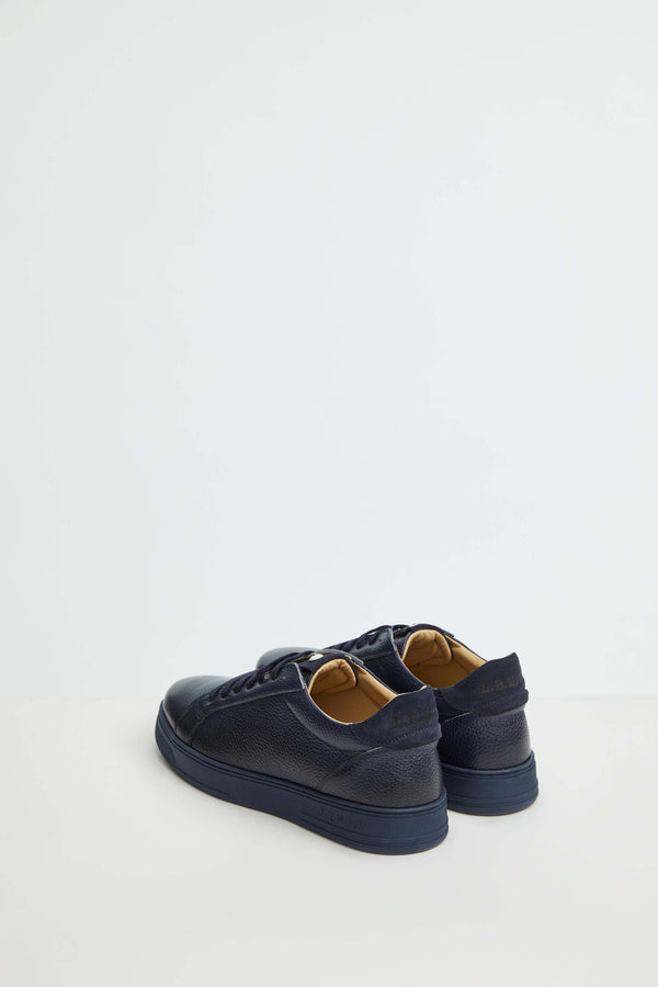 L.B.M. 1911 Sneaker retro-tennis blu Sneaker retro-tennis blu Fino Al -60%