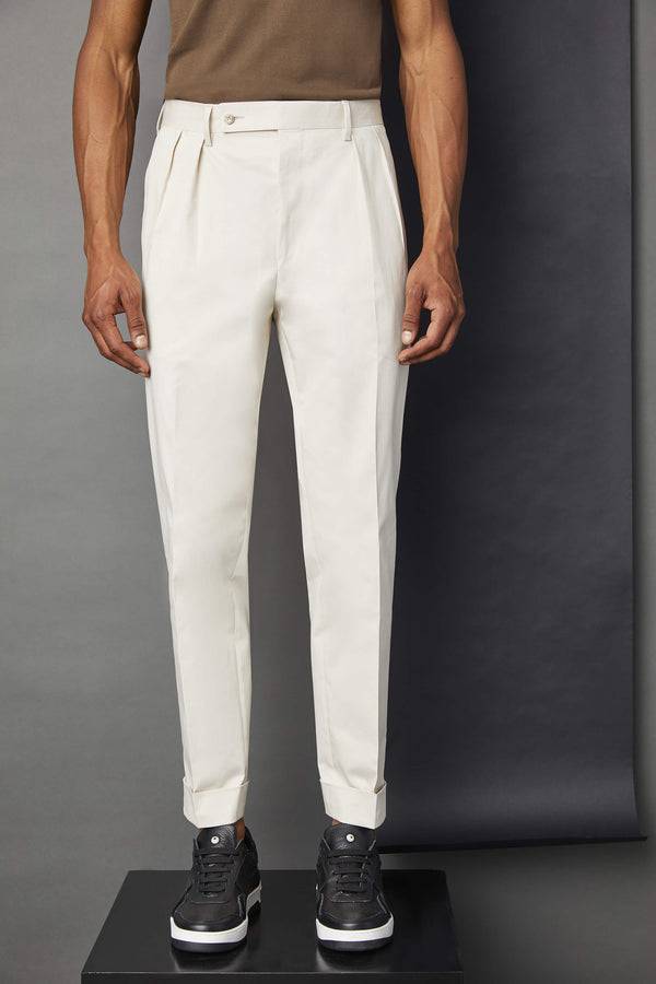 L.B.M. 1911 Pantalone Jaco bianco Pantalone Jaco bianco Presa