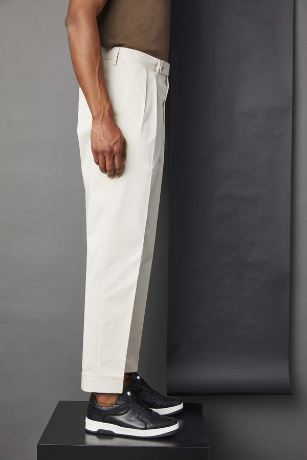 L.B.M. 1911 Pantalone Jaco bianco Pantalone Jaco bianco Presa