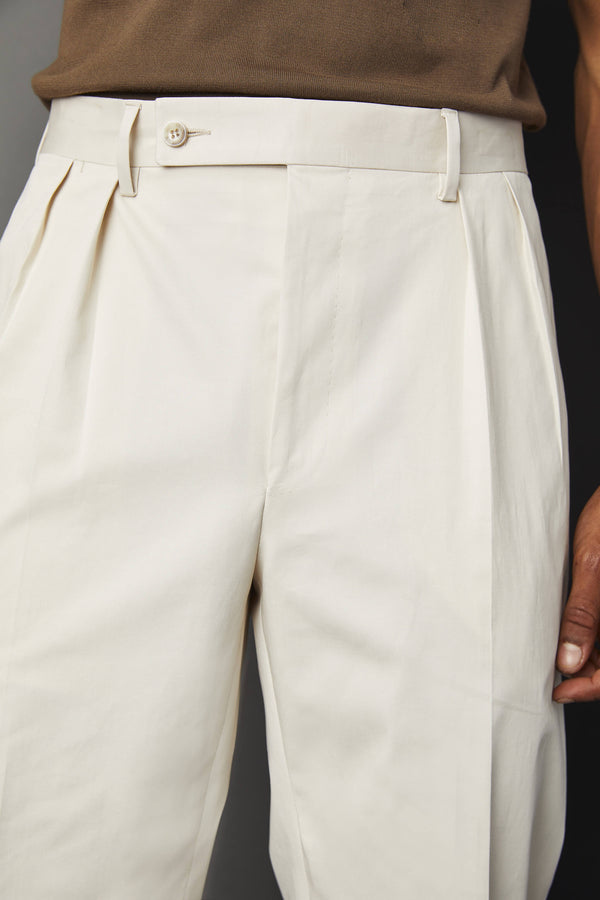L.B.M. 1911 Pantalone Jaco bianco Pantalone Jaco bianco Presa