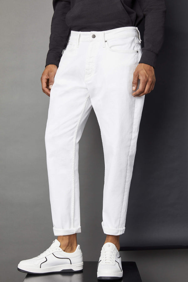L.B.M. 1911 Jeans 5 tasche baggy bianco Jeans 5 tasche baggy bianco Online