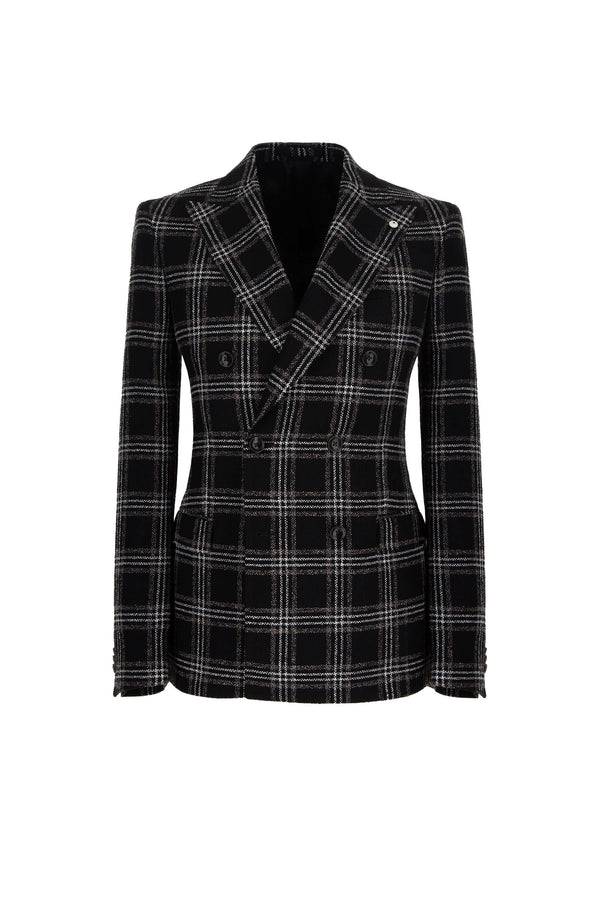 L.B.M. 1911 Giacca Paloma doppiopetto nero Giacca Paloma doppiopetto nero Outlet