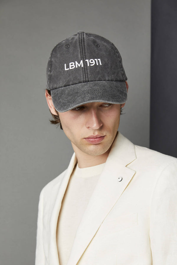 L.B.M. 1911 Cappello baseball grigio scuro Cappello baseball grigio scuro Vendite Flash