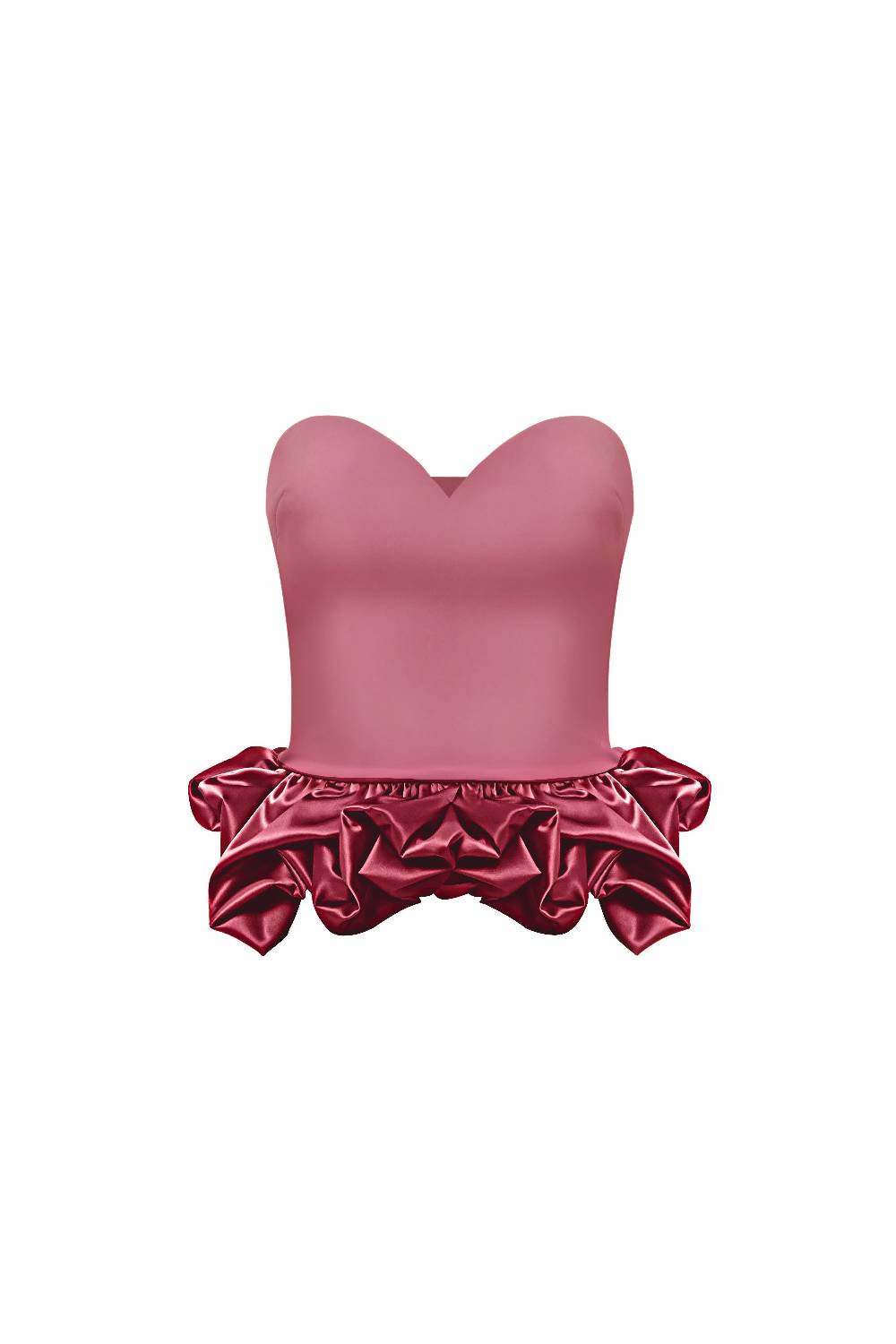 La Petite Robe Di Chiara Boni andra satin top In Vendita