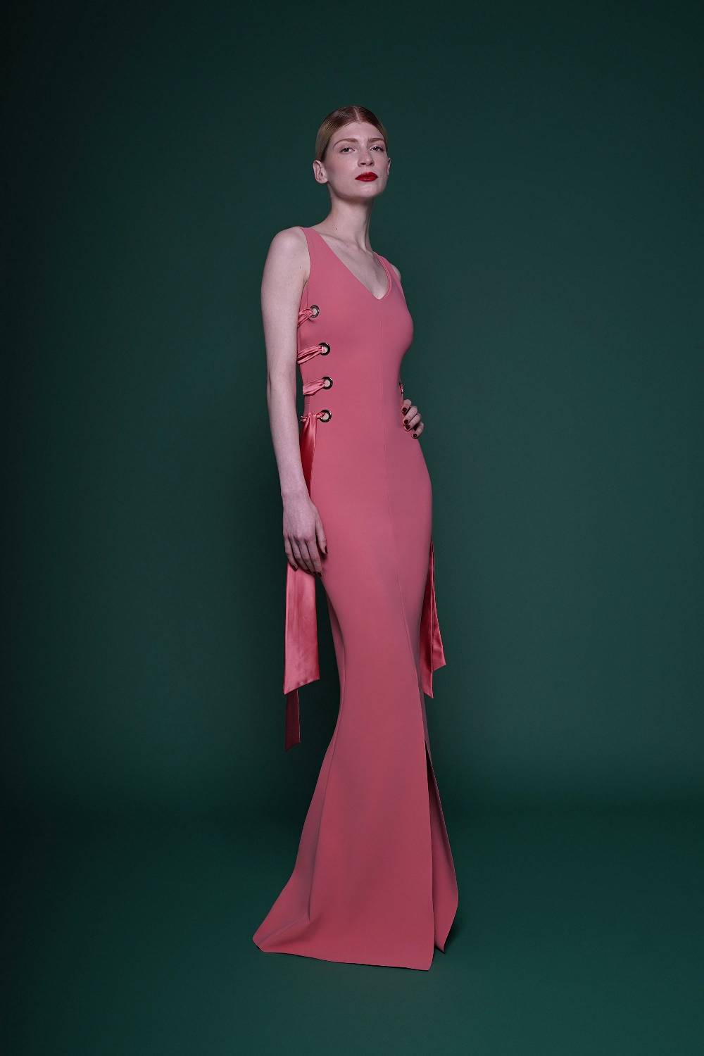 La Petite Robe Di Chiara Boni degna satin gown Saldi Di Fabbrica