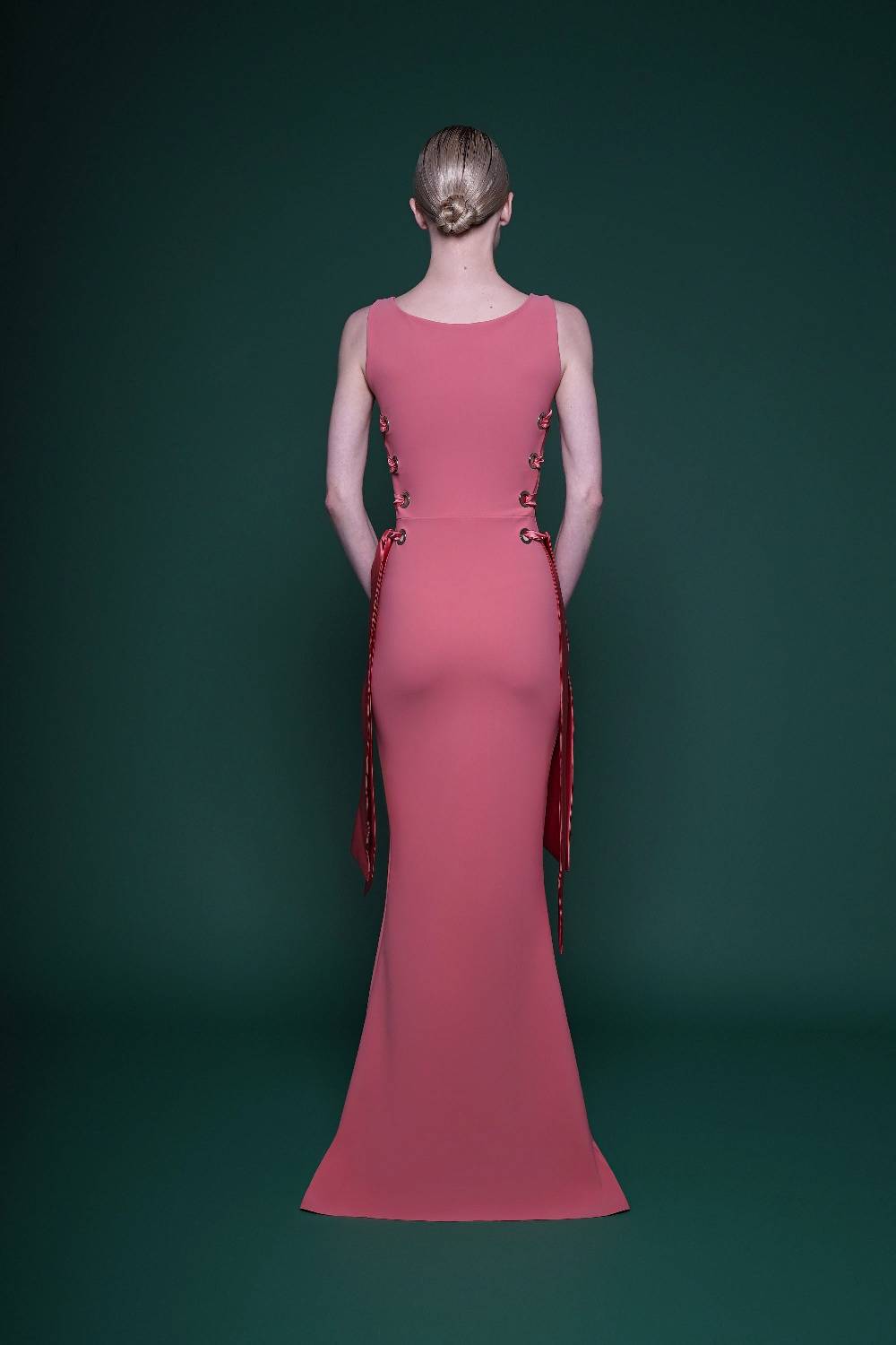 La Petite Robe Di Chiara Boni degna satin gown Saldi Di Fabbrica