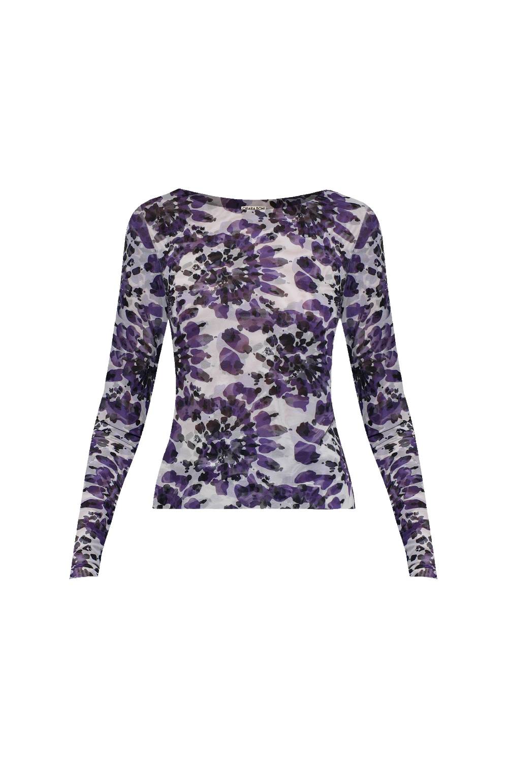 La Petite Robe Di Chiara Boni lupina illusion printed top 2025