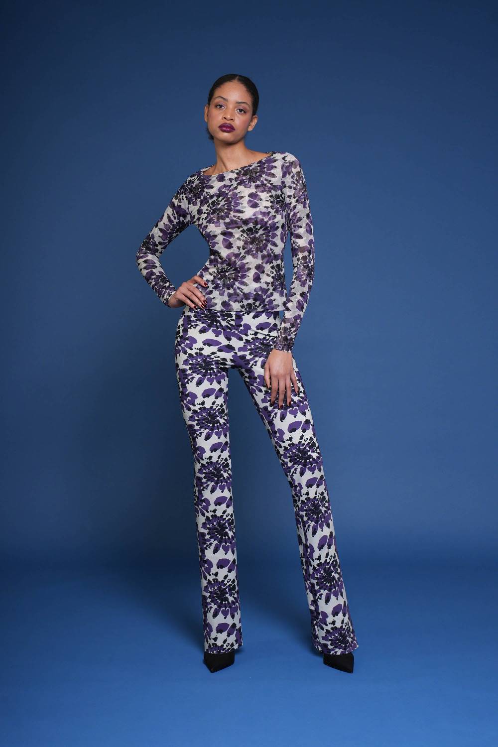 La Petite Robe Di Chiara Boni lupina illusion printed top 2025