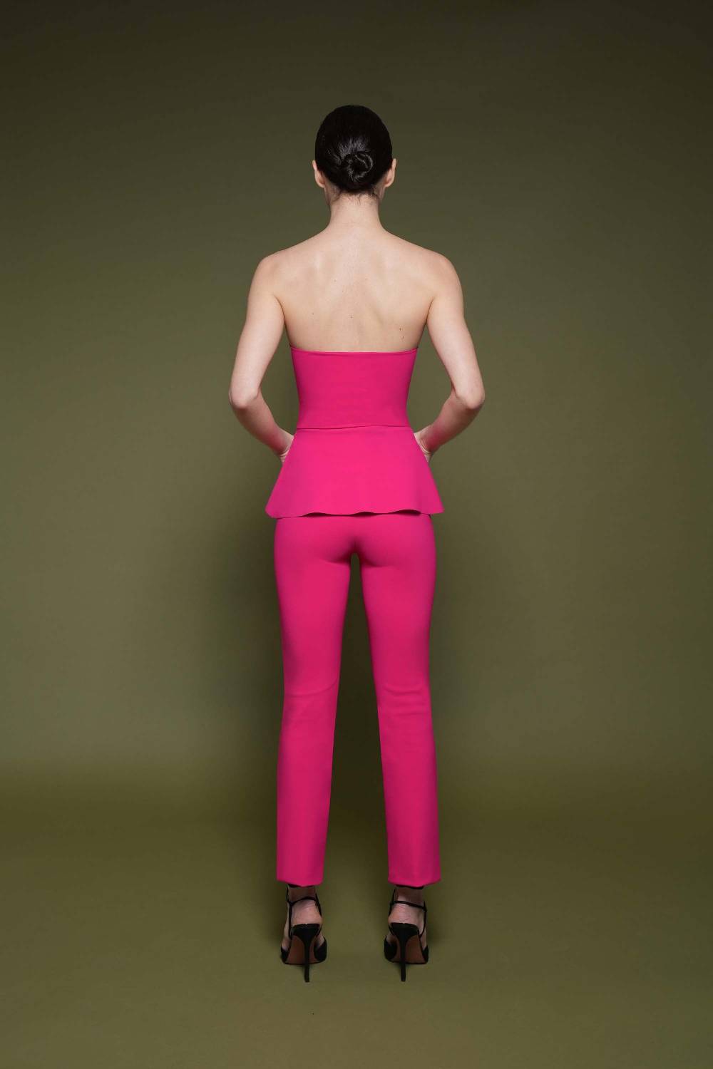 La Petite Robe Di Chiara Boni perma satin top Nuovo