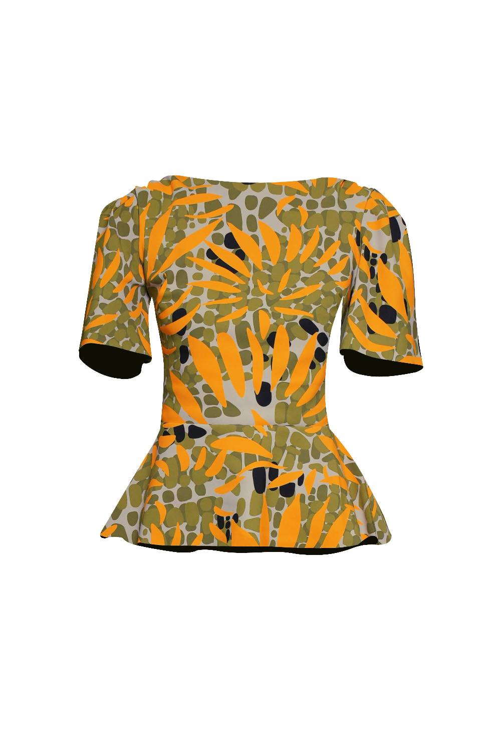 La Petite Robe Di Chiara Boni sigmund printed top Pezzi Unici