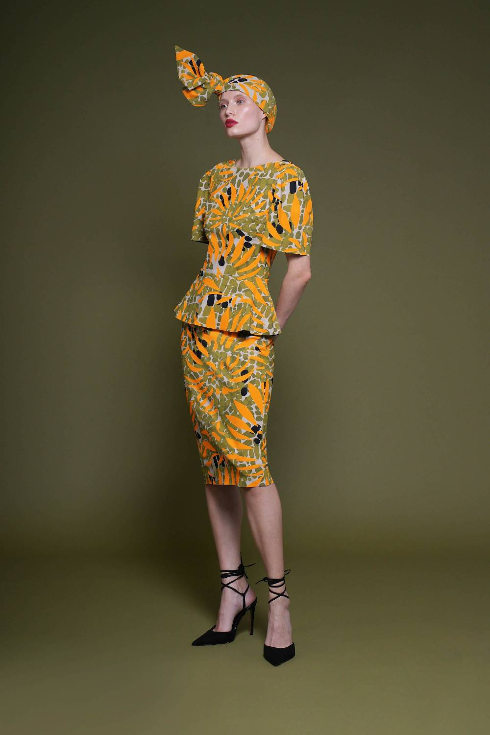 La Petite Robe Di Chiara Boni sigmund printed top Pezzi Unici