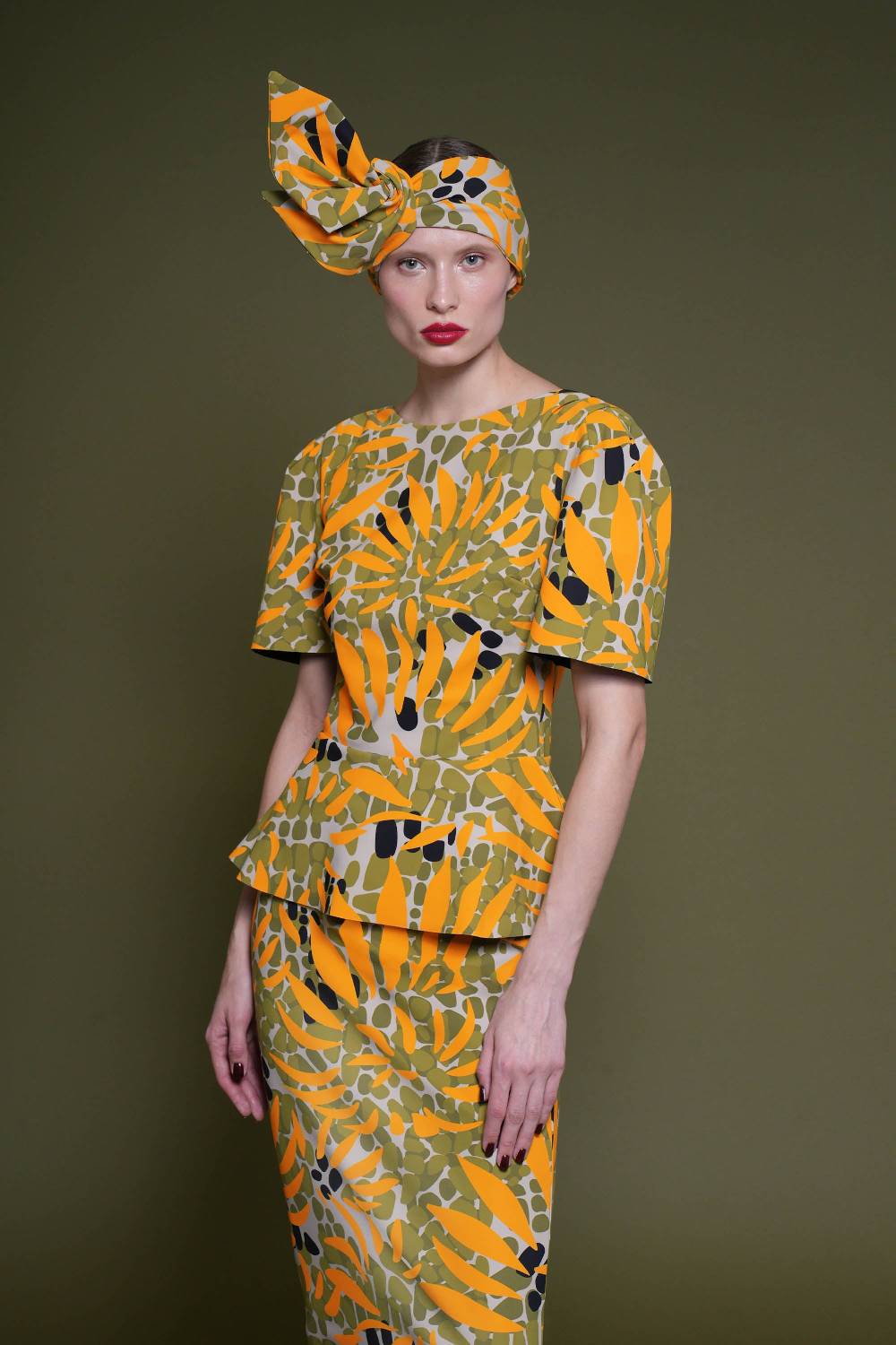 La Petite Robe Di Chiara Boni sigmund printed top Pezzi Unici
