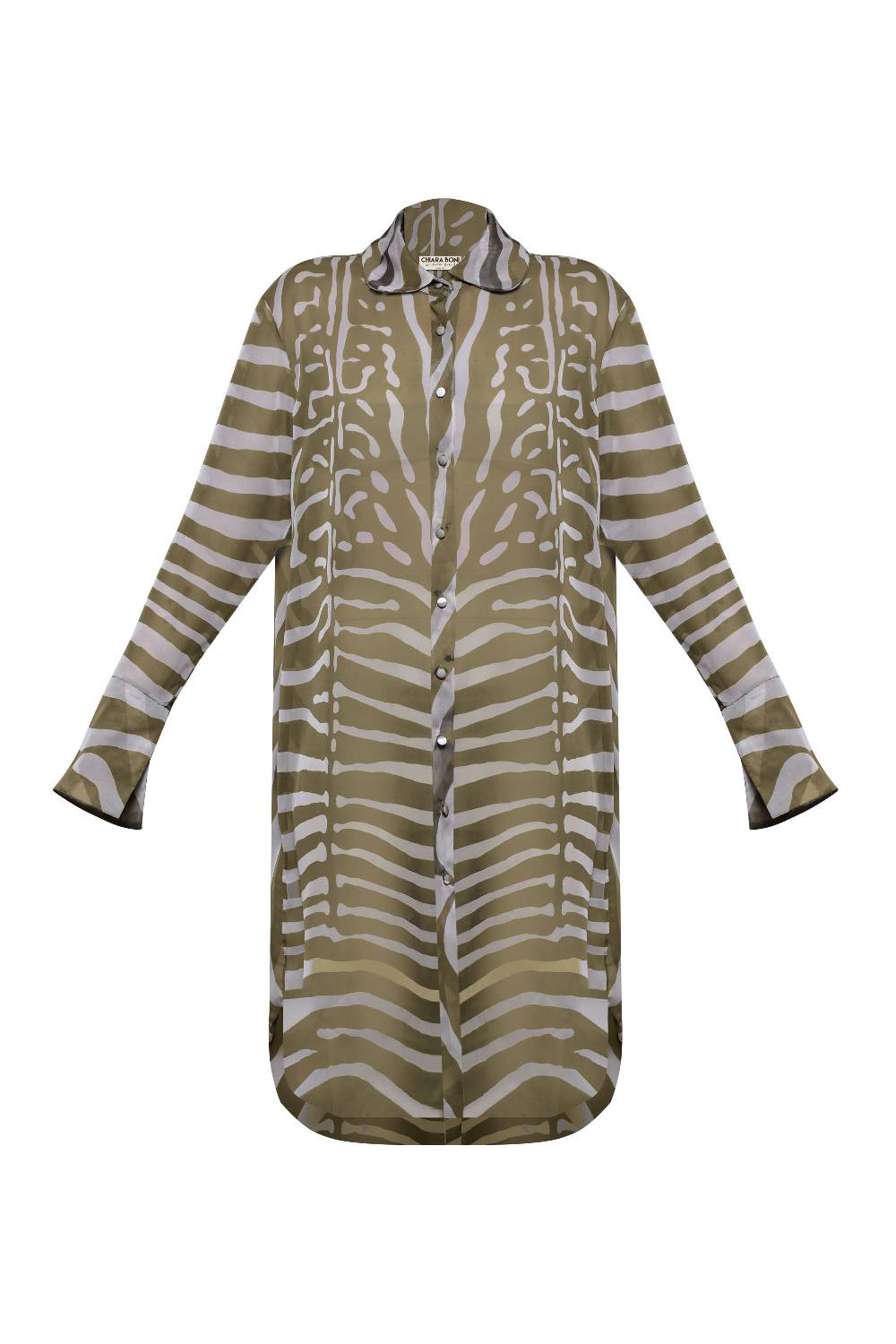 La Petite Robe Di Chiara Boni amil chiffon printed shirt Qualità Garantita