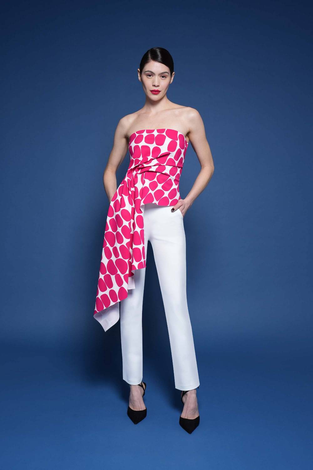 La Petite Robe Di Chiara Boni jonie printed top Acquista Ora
