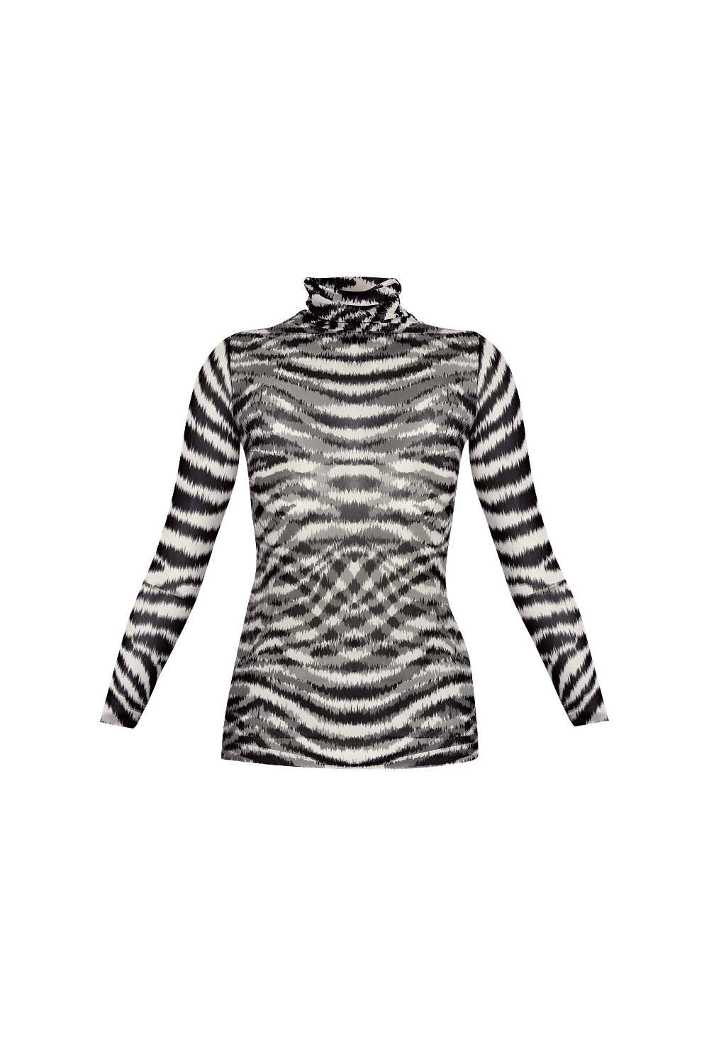La Petite Robe Di Chiara Boni lupis illusion printed top Affare Del Giorno