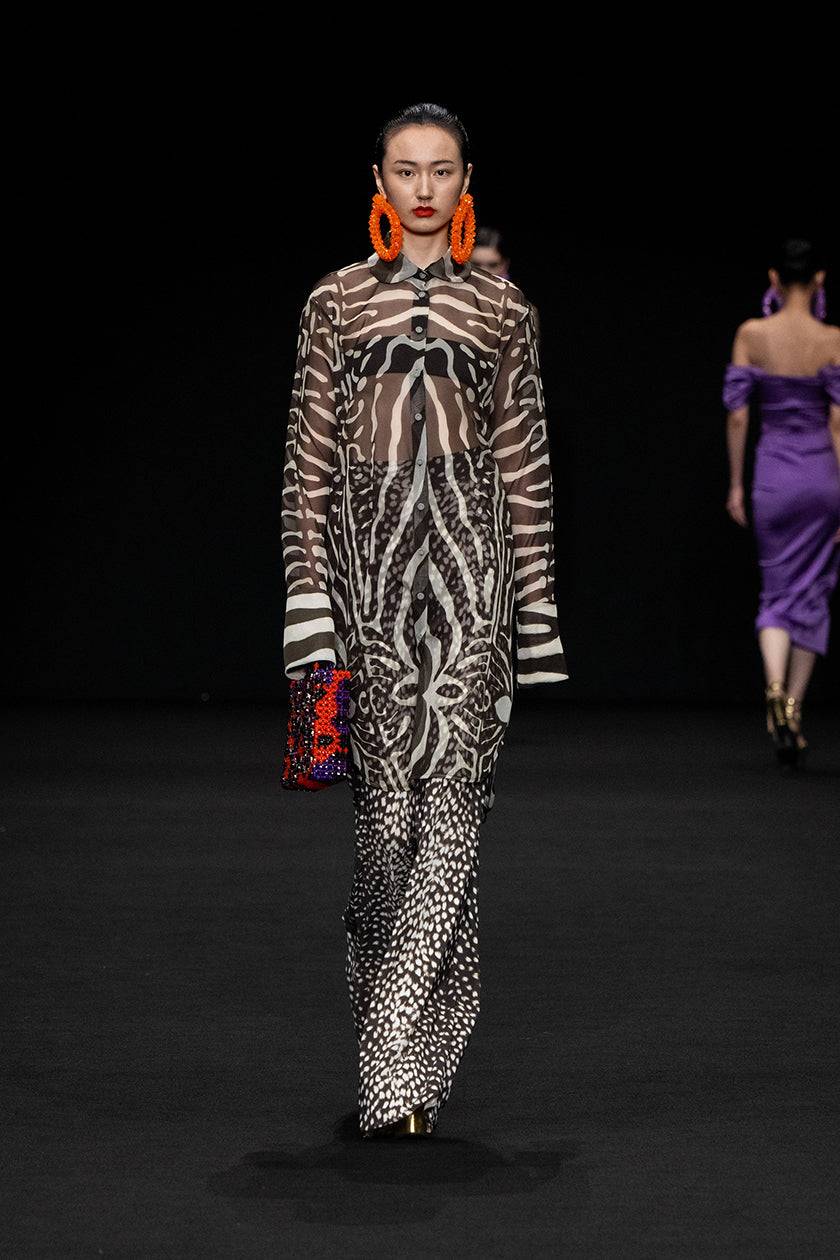 La Petite Robe Di Chiara Boni skyla printed pants Saldi Di Fabbrica