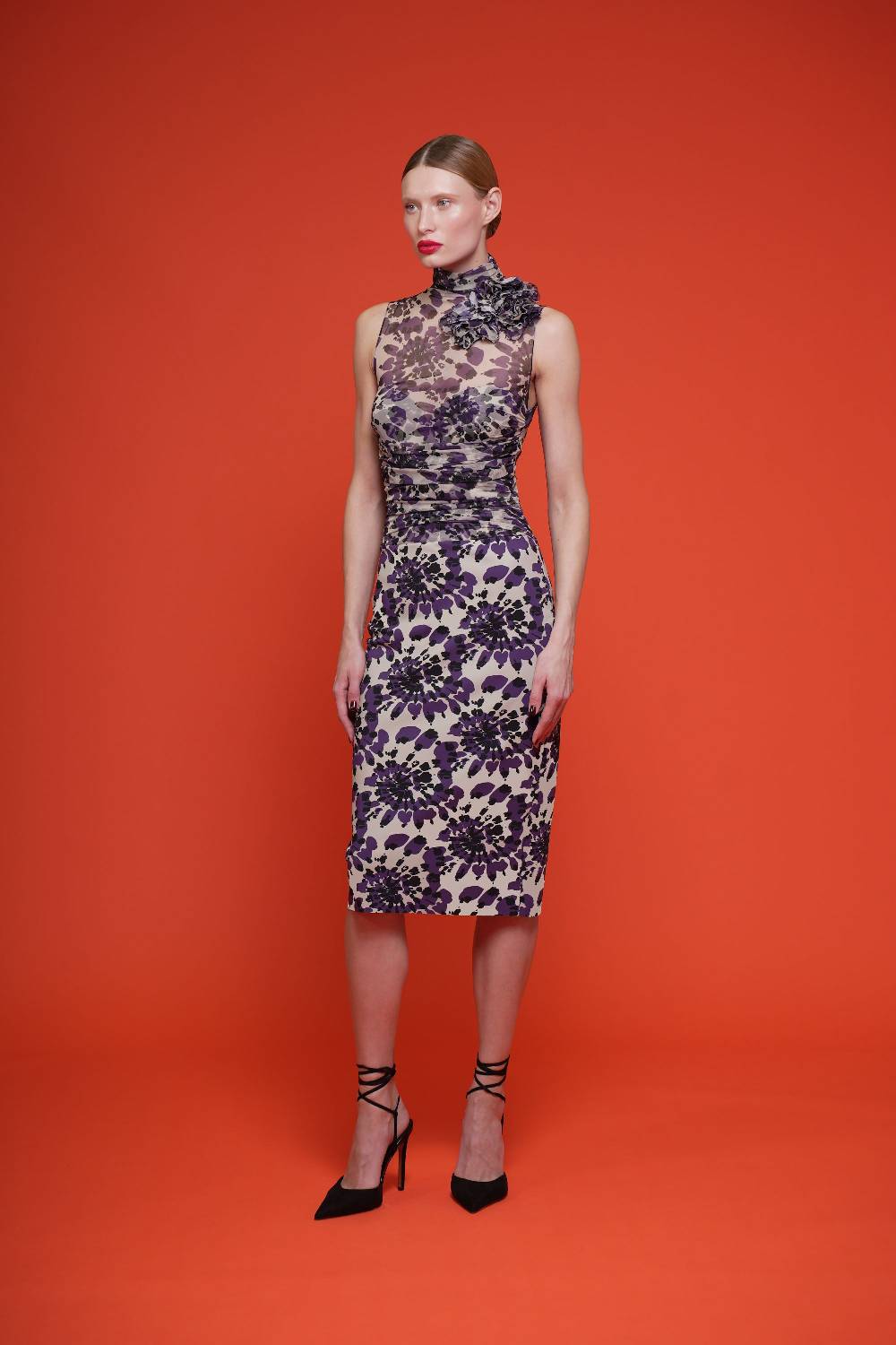 La Petite Robe Di Chiara Boni vina illusion printed dress Convenienza