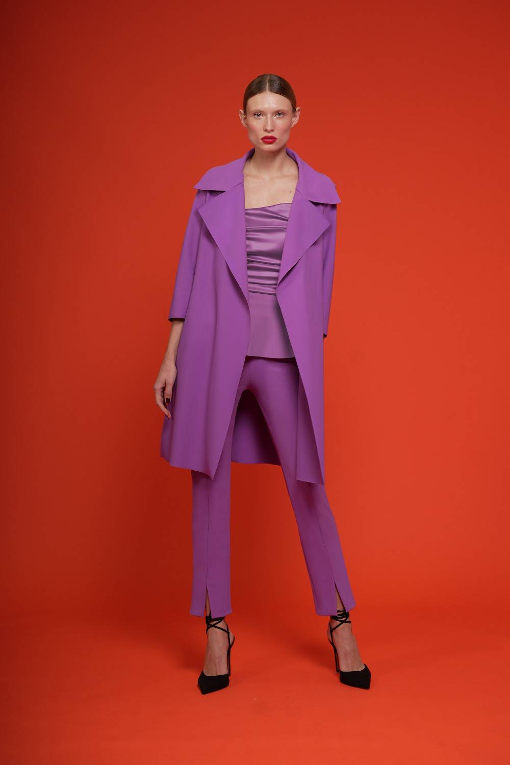 La Petite Robe Di Chiara Boni saveria duster coat Moda