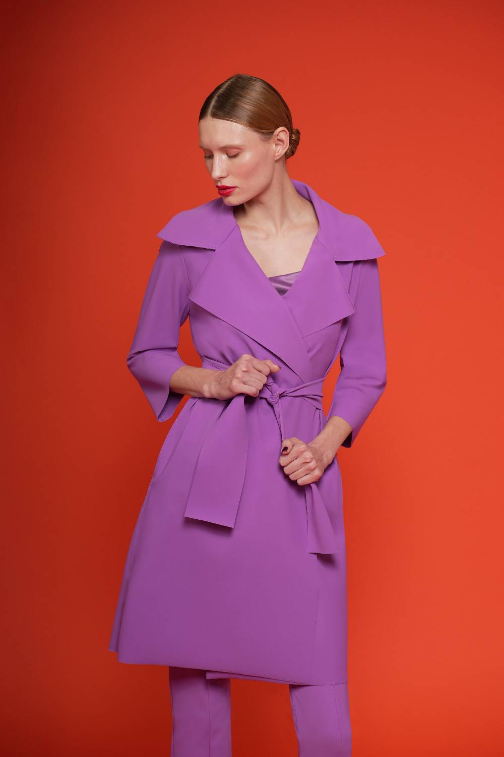 La Petite Robe Di Chiara Boni saveria duster coat Moda
