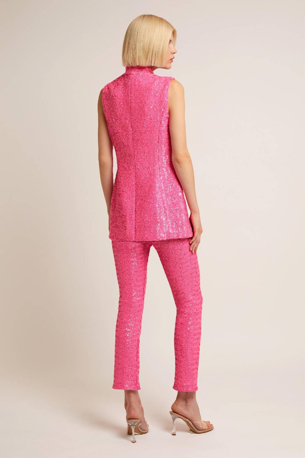 La Petite Robe Di Chiara Boni orsolya sequined vest 2025