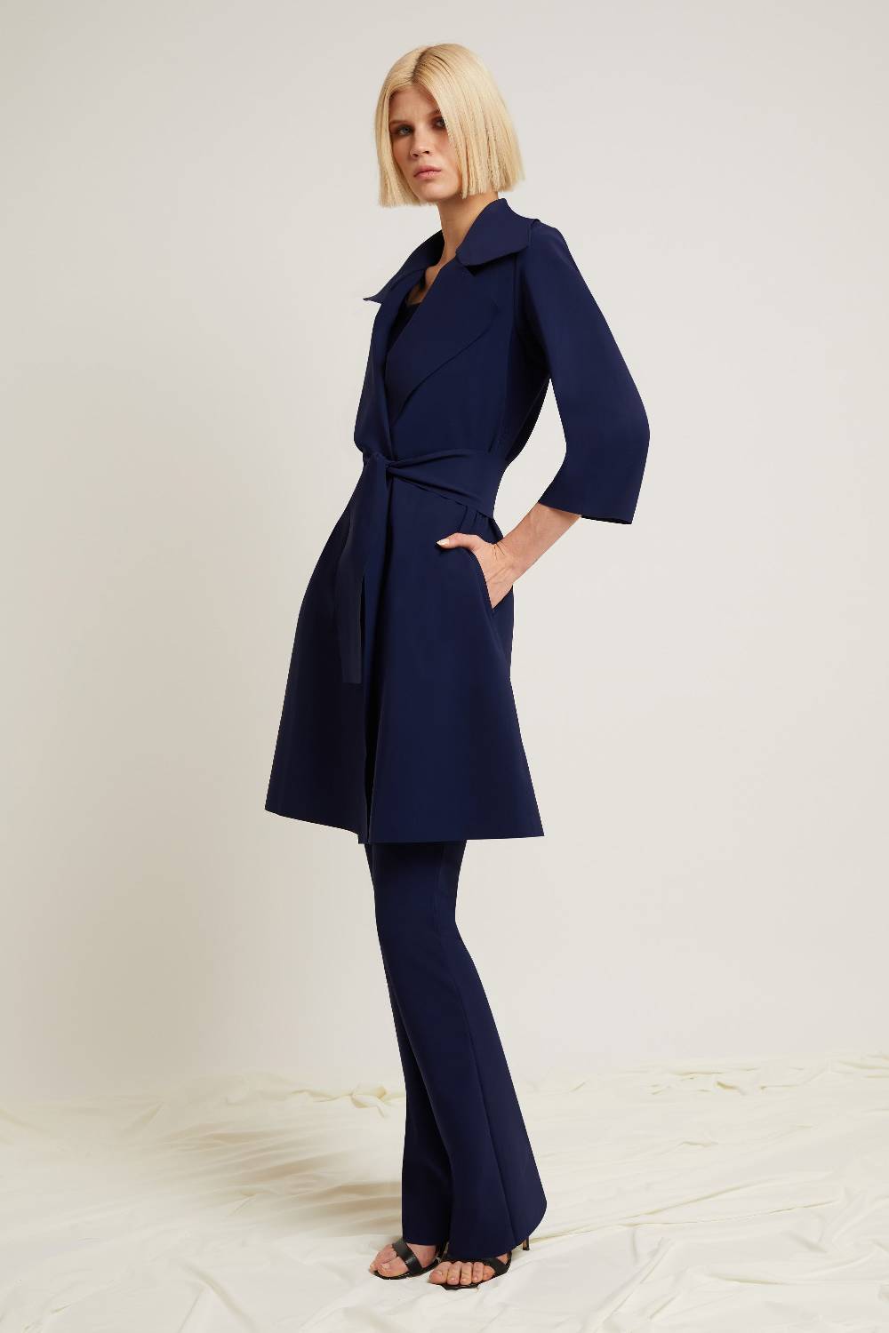 La Petite Robe Di Chiara Boni saveria duster coat In Linea