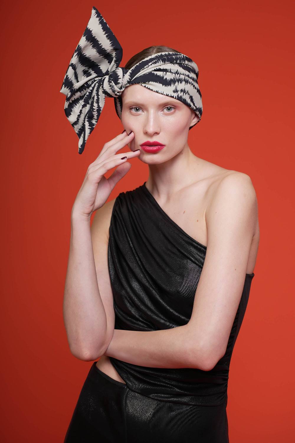 La Petite Robe Di Chiara Boni printed turban Outlet