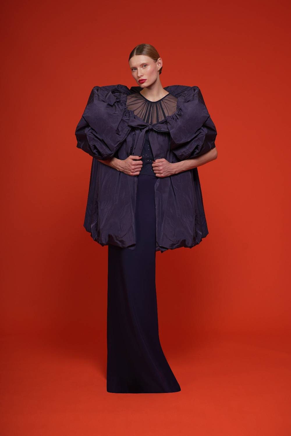 La Petite Robe Di Chiara Boni kap taffeta stole In Saldo