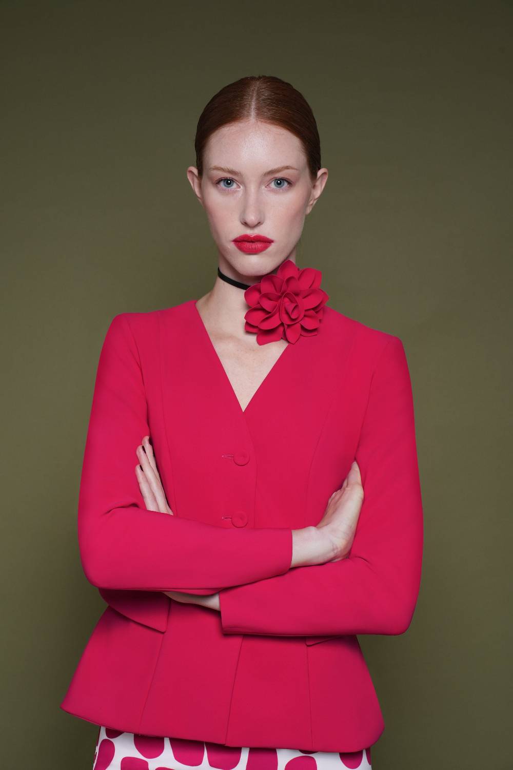 La Petite Robe Di Chiara Boni flower brooch Qualità