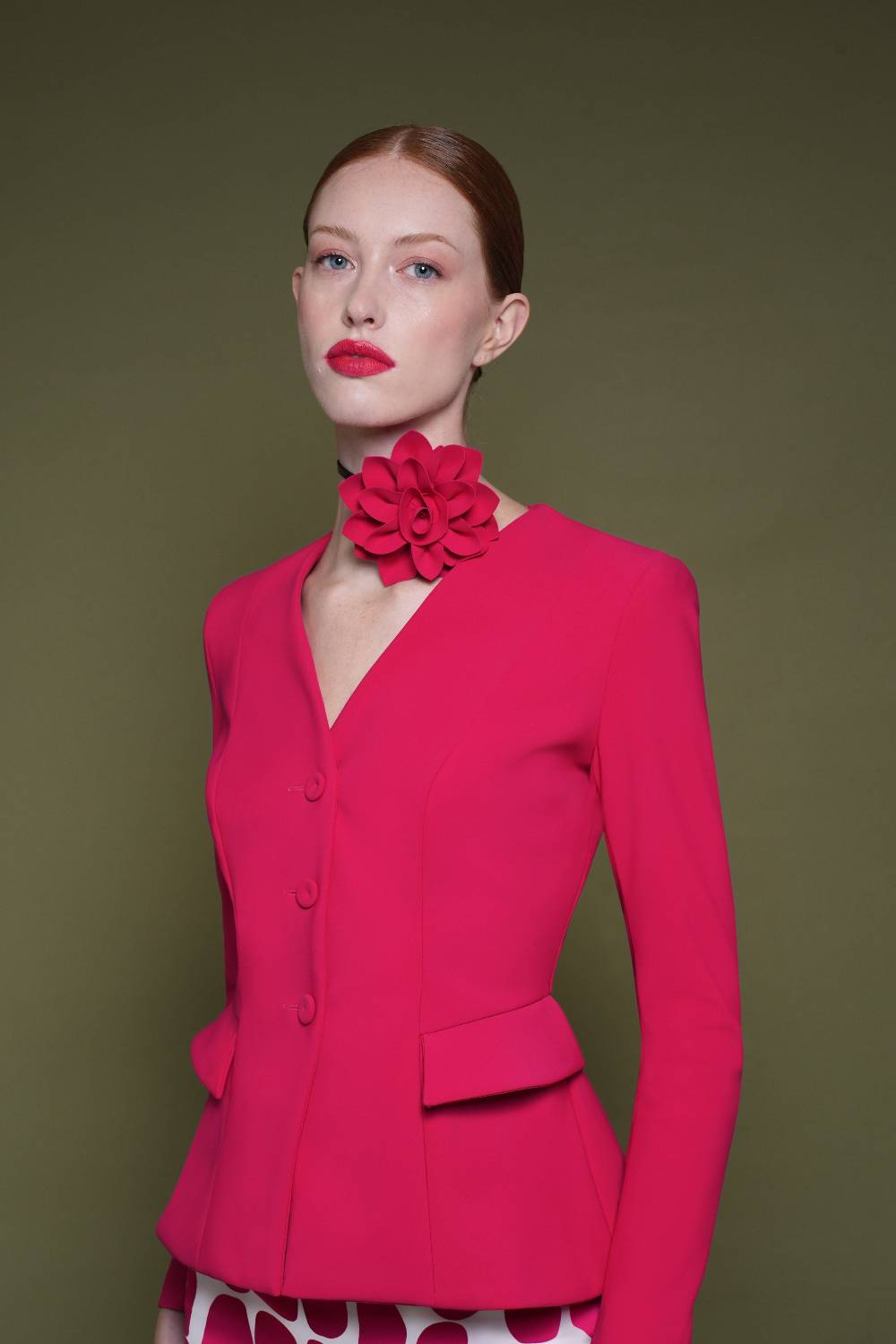 La Petite Robe Di Chiara Boni flower brooch Qualità