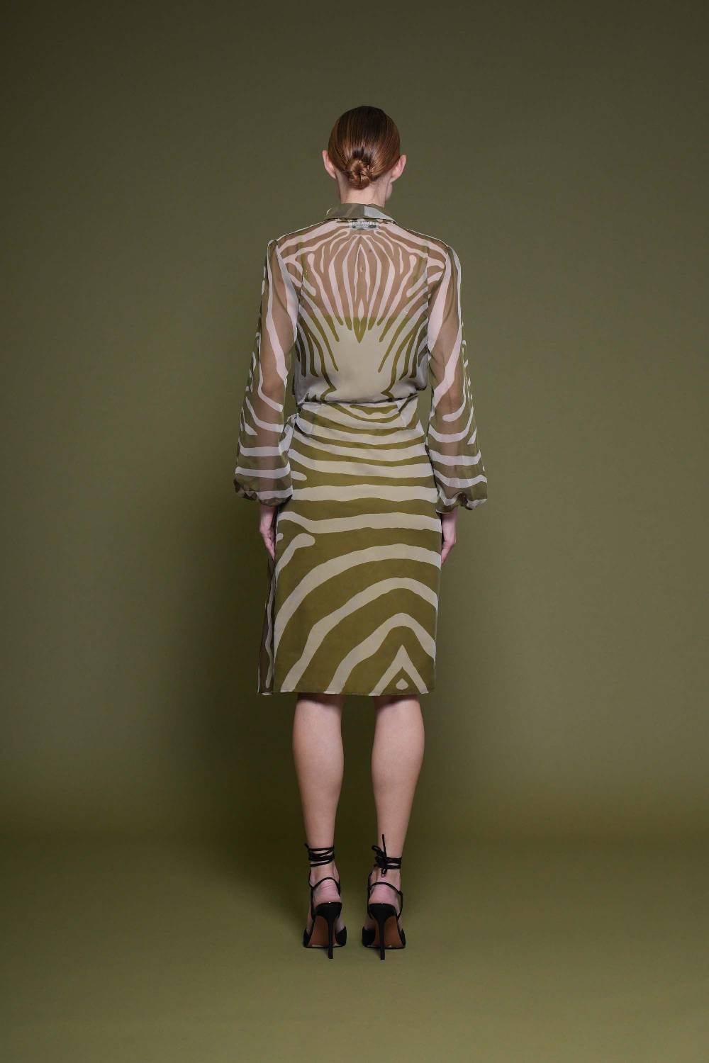La Petite Robe Di Chiara Boni crizi printed chiffon dress Shopping Online